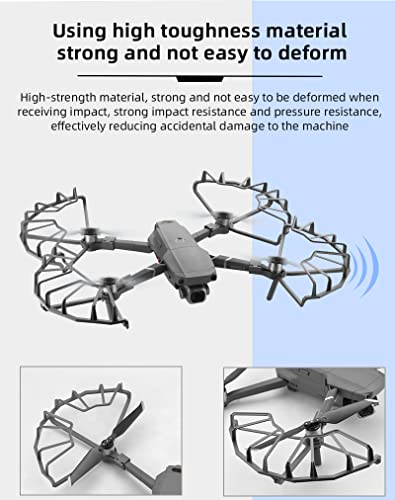 BTG Quick-Release Propeller Guards Propeller Protectors Compatible with DJI Mavic 2 Pro/Mavic 2 Zoom Accessories Replacement Parts (Propeller Guards)