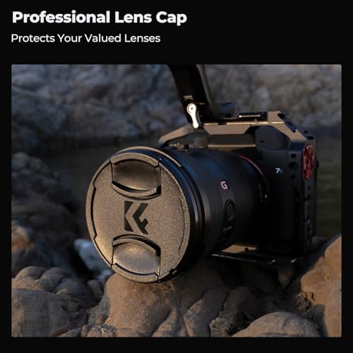 K&F CONCEPT 55mm Circular Polarizer Filter with Lens Cap Cleaning Cloth - size: 55mm