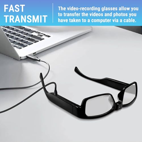 Smart Glasses with Camera 1080P HD Video Recording Sports Action Eyewear