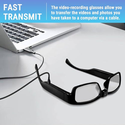 Smart Glasses with Camera 1080P HD Video Recording Sports Action Eyewear