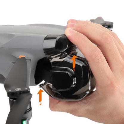 Air 3S Gimbal Cover Lens Cap Protective Cover Anti-Scratch for DJI Air 3S Drone Accessories