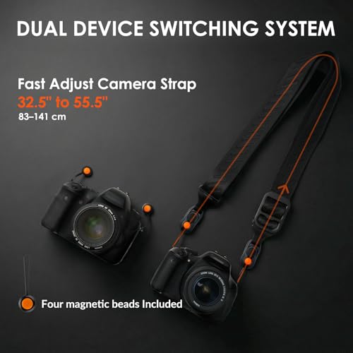 TARION Quick Release Magnetic Camera Neck Strap Magislide