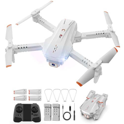 KGF Kids Drone with Camera,1080P HD Mini Drone for Beginners Kids & Adults - color: Blue