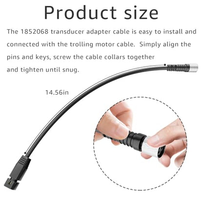 Sigely 1852068 MKR-US2-8 7-Pin Transducer Adapter Cable MKR-US2-8 Adapter ﻿