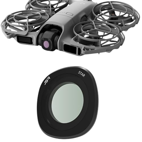 Coyktonty Lens Filter/Filter Set for DJI Neo2 Drone,Waterproof, Oil-Resistant, Easy to Install (Star) - color: STAR