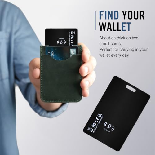 Wallet Tracker Card iOS Android [Apple MFi Certified] Find My Item Locator