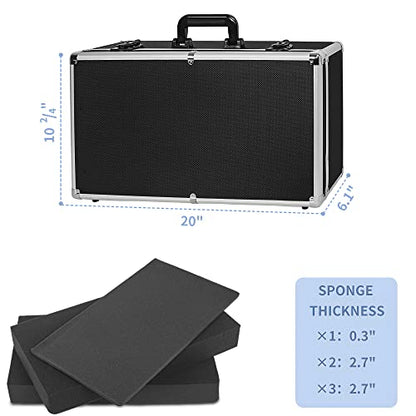 20 Inch Hard Carrying Case - size: Inner：19.6''X 9.6''X 5.6''