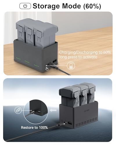 LKTOP 100W Parallel Charging Hub for DJI Mini 5 Pro Battery - size: For Mini 5 Pro, style: Hub