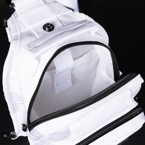 WOLFpak 4L Mini Tactical Sling Bag Crossbody - color: Polar White