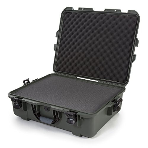 NANUK 945 Waterproof Hard Case with Foam Insert - Olive - color: Olive, style: Cubed Foam