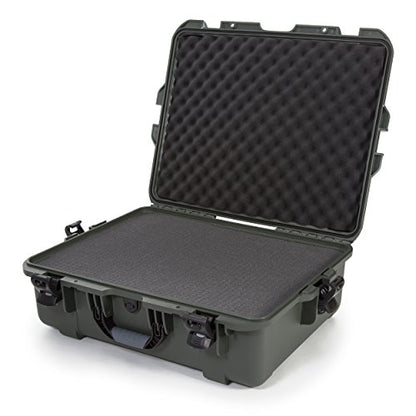 NANUK 945 Waterproof Hard Case with Foam Insert - Olive - color: Olive, style: Cubed Foam