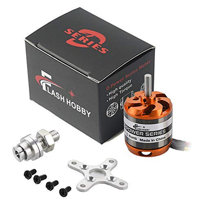FLASH HOBBY D3542 Brushless Outrunner Motor 1000KV RC Electric Motor for Mini Multicopter RC Plane Fixed-Wing UAV Robotic Arm