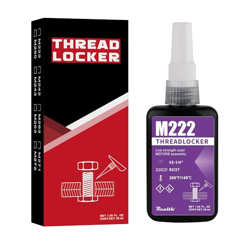 Threadlocker M222 Purple Low Strength 50ml, 1 Pack - style: M222