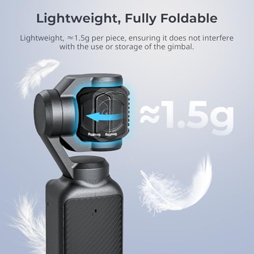 SMALLRIG 1/2 Black & White Diffusion, CPL Filter for DJI Osmo Pocket 4/3 - style: Black / White Diffusion+ CPL Filter