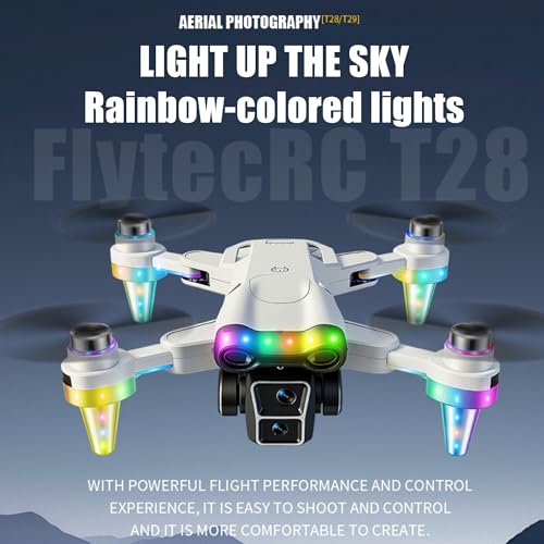 Drones for kids 8-12 with camera – Drone with camera for kids & Beginners, Mini kids drone with Fancy LED Lights, 4.3" Built-In FPV Screen, Three Batteries, Indoor & Outdoor Toy Gift (G) - size: G