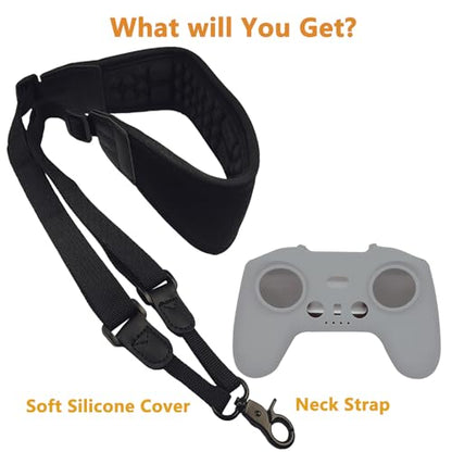 Neck Strap and Silicone Case for DJI FPV/Avata Remote Controller