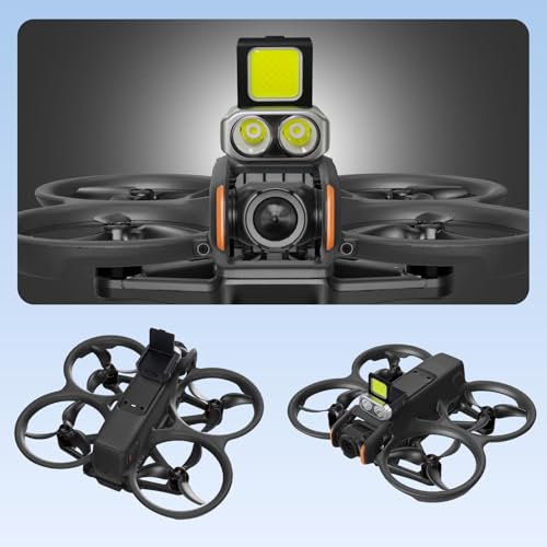 Searchlight for DJI Avata 2/Mavic/Mini, Anti-Collision Night LED - color: Searchlight Kit