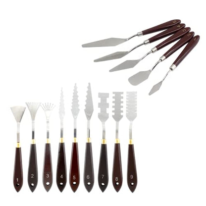 14pcs Palette Knife Set, Painting Knife, Paint Spatula
