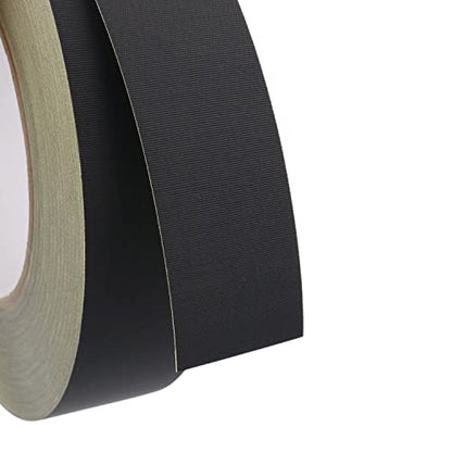 1in x 100ft (25mm x 30M) Acetate Cloth Insulation Tape Black - size: 25mm