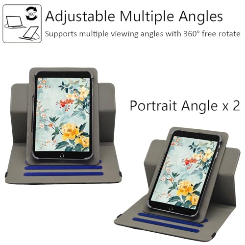 Universal 10 10.1 11 Inch Android Tablet Case Cover for 9.6-11 Inch Tablet - color: Dark Blue