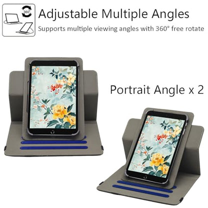 Universal 10 10.1 11 Inch Android Tablet Case Cover for 9.6-11 Inch Tablet - color: Dark Blue