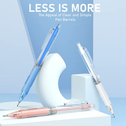 Four Candies Mechanical Pencil Set with Cute Pencil Case + Mechanical Pencil Set Black