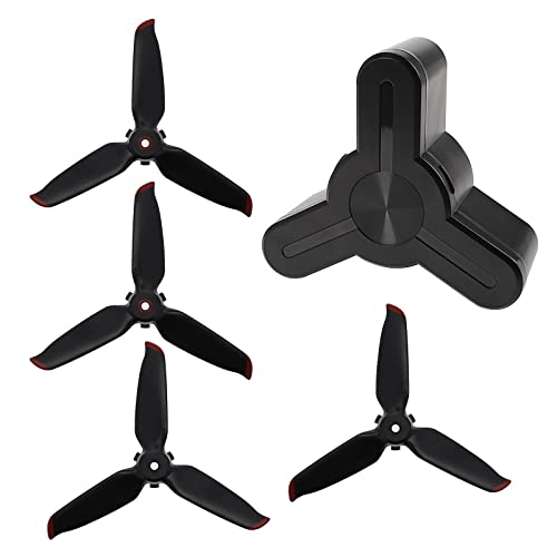 2 Pairs 5328S Propellers with Propeller Storage Case Compatible with DJI FPV Combo Drone Accessories 5328S Propellers Blades with Anti-Fall Protection Box