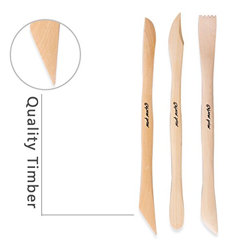 Mont Marte Polymer Clay Tools Pottery Tools Clay Sculpting Tools for Sculpting 10 pces, 3 Pack