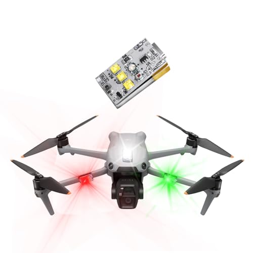 Drone Strobe Lights for DJI Mini3 Pro/Mini4 Pro/Mini2/Air 2/Air 3S/Mavic 2/Mavic 3/Avata/Neo/Flip, Anti Collision Light for FAA Drone Night Flying,for RC Quadcopters Drone Accessories (1pcs)