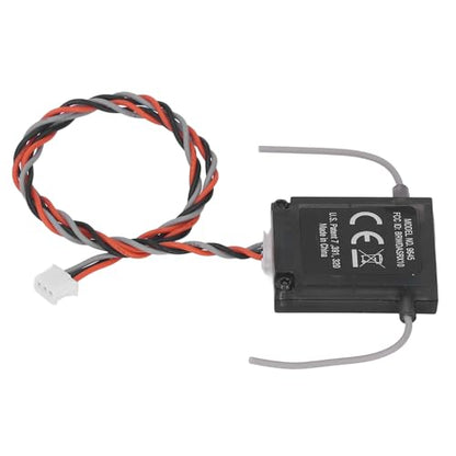 Satellite Portable, Anti Interference Ar8000 2.4Ghz Receiver Satellite Compact Receiver 8 Channel Replacement for Ar6210 Ar12120 Ar9020