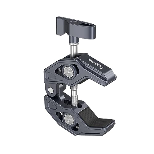 SMALLRIG Super Clamp, Camera Mount with 1/4'' and 3/8'' Threaded Holes - size: Small