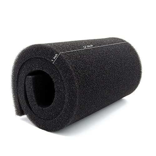 ALEGI Aquarium Filter Media Foam Bio Pre Filter, 36" x 12" x 1",40PPI - size: 12" x 36" x1" -40ppi