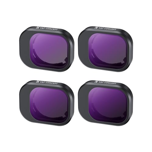 K&F CONCEPT ND Filters Kit for DJI Mini 4 Pro, 4 Pack(ND8+ND16+ND32+ND64)