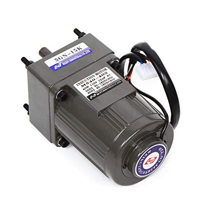 0-90RPM 40W 15K Variable Speed Gear Reduction Motor with Speed Controller - color: 15K 40W