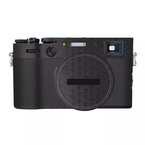 Camera Skin Wrap Anti-Scratch Sticker Coat Vinly Protective Film Body Protector Decals Cover for Fujifilm X100VI X100 VI(Auspicious Clouds Black) - color: Auspicious Clouds Black