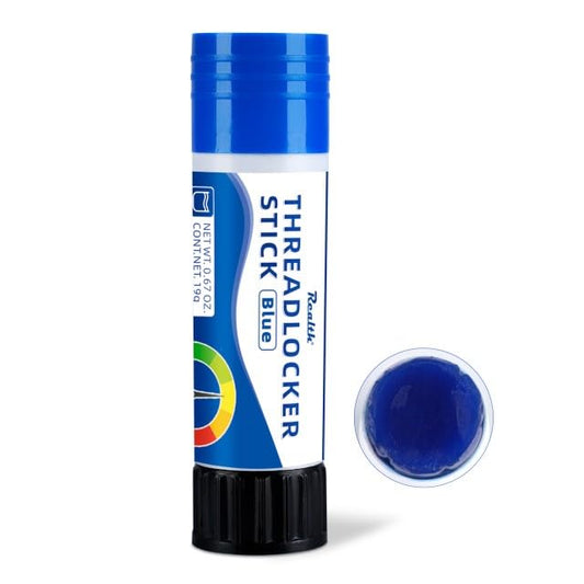 19g Medium Strength Blue Threadlocker Stick, Clean Easy Application