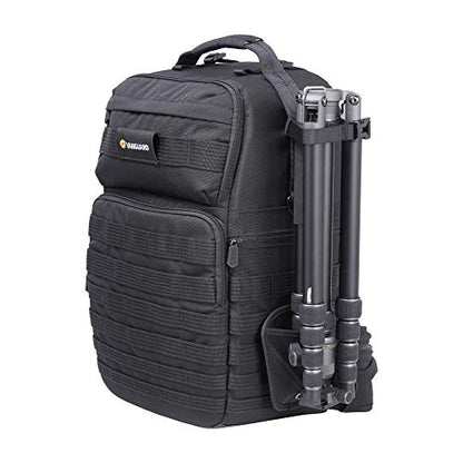 VANGUARD VEO Range T48 Backpack for Pro DSLR/Mirrorless Cameras, Tactical Style - Black - style: Veo Range T48 Bk