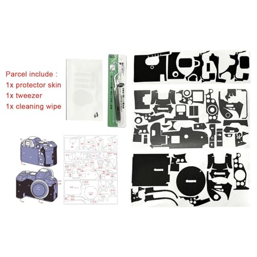 Anti-Scratch Camera Skin Wrap Sticker Coat Vinly Protective Film Body Protector Decals Cover for Sony A7II A7RII A7SII A7M2(Field Camouflage Black) - color: Field Camouflage Black