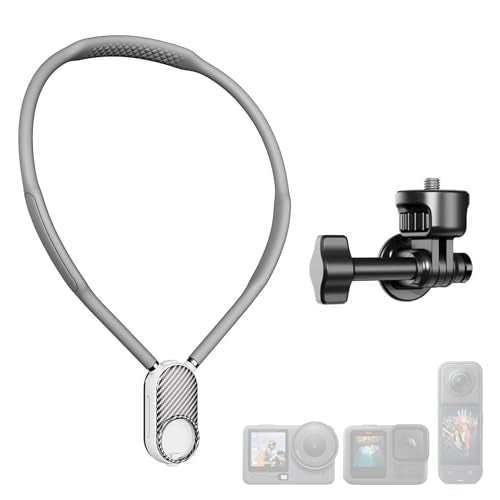 Neck Mount with Air Cushion for GoPro Hero 13/12/11/10/9, for Insta 360 X5