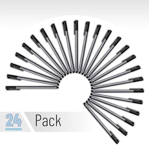Mr. Pen- Black Fineliner Pens, 24 Pack, 0.4mm Fine Point - color: Black, size: 24 Pack
