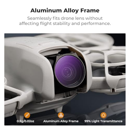 K&F CONCEPT ND Filter Kit Compatible with DJI NEO - style: ND8+ND16+ND32+ND64