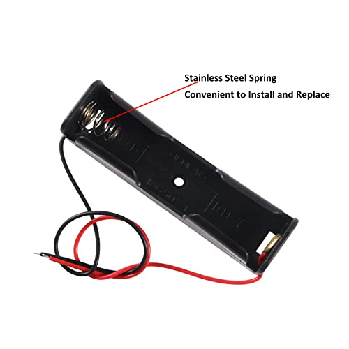 5pcs 18650 Lithium Li-ion Battery Charger Module+ 5pcs 18650 Battery Holder for 18650 Lithium Battery Fast Charging Boost Mobile Power Protection PCB Board