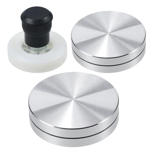 Solryne 3 Pack Pottery Trimming Spinner Tool - Rotary Trimming Tools for Pottery Wheel (30mm, 38mm, 45mm), for Potters & Beginners