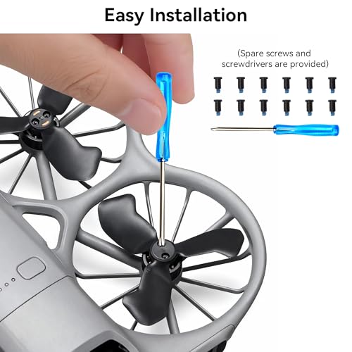 Propellers for DJI Neo 2 Blades - 8PCS Props Quick Replacement Spare Part Low Noise Wings for DJI Neo 2 Drones Accessories