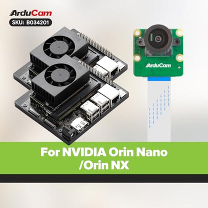 Arducam 8MP IMX219 Autofocus Camera Module, 160°(D) Wide Angle Camera for NVIDIA Orin Nano/Orin NX/AGX Orin