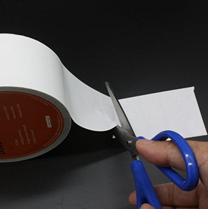 i frmmy Removable Clear Double Sided Sticky Tape- No Residue, 2 Inches x 20 Yards - size: 2 Inches x 20 Yards