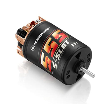 HOBBYWING Quicrun Brushed 555 Motor (QR 555 11T) - size: QR 555 11T