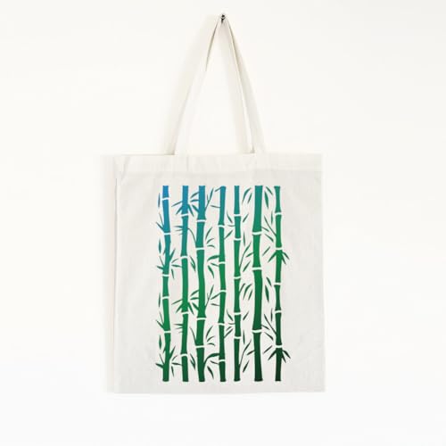 Single Bamboo Branch DIY Painting Stencils for Wall Home Decor - style: Bamboo