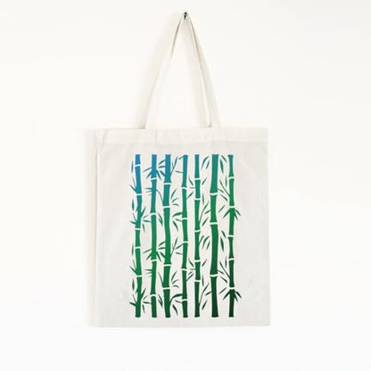 Single Bamboo Branch DIY Painting Stencils for Wall Home Decor - style: Bamboo