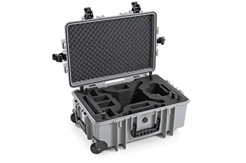 B&W Outdoor.Cases Type 6700 with DJI Phantom 4 Inlay - The Original - color: Grey, size: 610x430x265 (type 6700), style: Dji Phantom 4